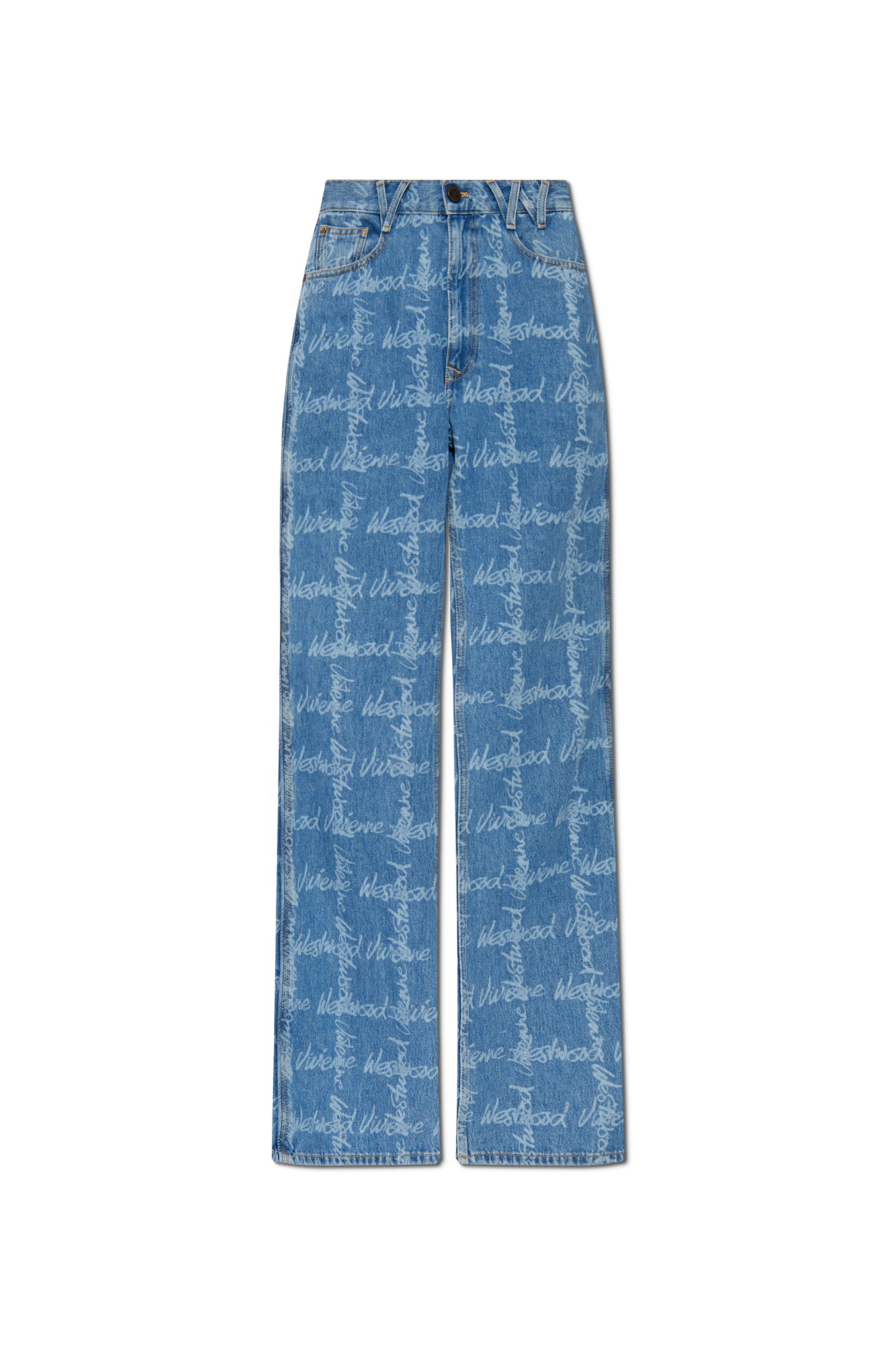 デニム・ジーパン VIVIENNE WESTWOOD Women Denim Pants 1902002B W0162 K406 Blue VIVIENNE WESTWOOD: Jeans woman - Blue | Vivienne Westwood